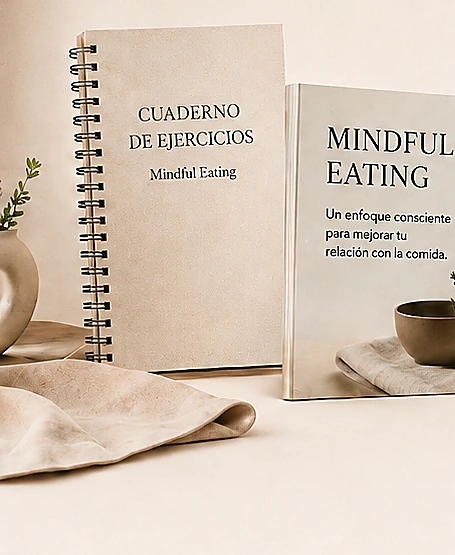 Ebook y cuaderno de ejercicios de Mindfulness para la Ansiedad por Comer